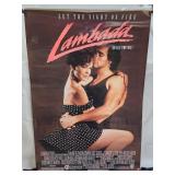 1990 Lambada Movie Theater Advertising Poster