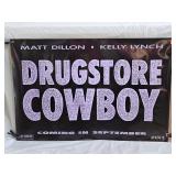 1989 Drugstore Cowboy Movie Theater Adv. Poster