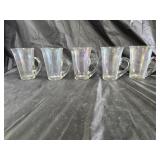 5 Iridescent Irish Coffee Mugs