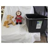 OSU Stuffed Brutus & Lion King Simba, Tote