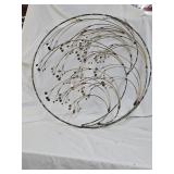 Vintage Curtis Jere 1981 Raindrops Swirl Metal Art