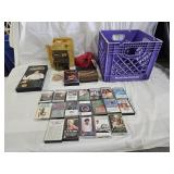 Advertising Crate, Vintage Cassettes, Collectibles