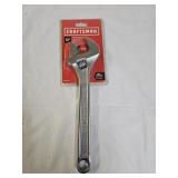 New Craftsman 12" Adjustable Wrench