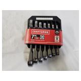 New Craftsman 7pc SAE 12pt Ratchet Wrench Set