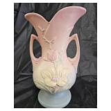 Hull Art Pottery Magnolia Double Handled Vase