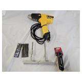 Wagner Heat Gun, Husky Hex Key Set, Tire Plug Set