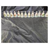 12 Days of Christmas Porcelain Bells