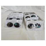 24 Pairs of New Clip-On Sunglasses