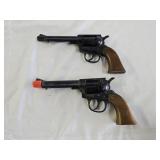 2 Edison Toy Cap Guns Made in Italy