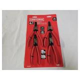 New Craftsman 4pc Snap Ring Plier Set