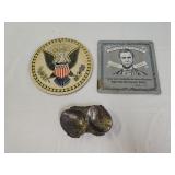 Vintage Souvenir, Sign and Trivet