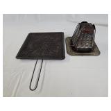 Vintage Camping Toaster and Grill Pan