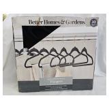 30 Pack of New Black Nonslip Ultra Slim Hangers
