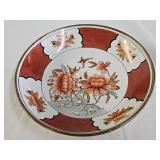 Chinese Brass Encased Porcelain Bowl