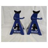 2 Duralast 2 Ton Ratchet Jack Stands