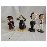 4 Collectible Bobbleheads