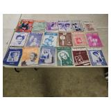 Assortment of Sheet Music and Ephemera