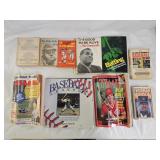 Baseball Books and Ephemera
