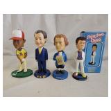 4 Collectible Bobbleheads