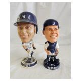 2 MLB Baseball Sports Promo Bobbleheads