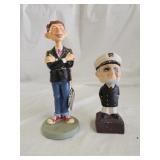 2 Collectible Souvenir Bobbleheads