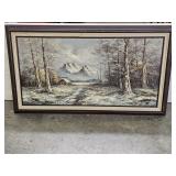 R. Sutherland Signed Oil on Canvas