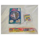 Assortment of Unopened Sports Trading Cards