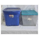 2 Sterilite Storage Totes