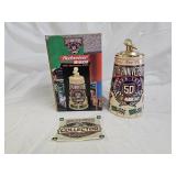 Budweiser Nascar 50th Anniversary Stein