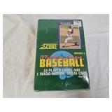 1991 Unopened Score MLB Sports Trading Cards
