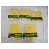 5 New Edmont Wet Wear Jackets