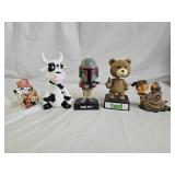 5 Collectible Bobbleheads