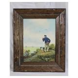 Gassman Outward Bound Nautical Oil on Canvas