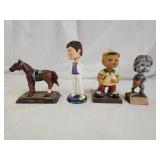 4 Collectible Bobbleheads