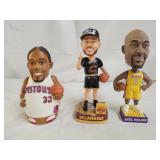 NBA Promo Bobbleheads and Coin Bank