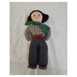 Vintage Cloth Folk Art Rag Doll