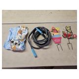 Metal Yard Art, Hose, Baby Pool