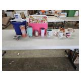 Yeti and Other Mugs, Ice Cream Maker, Igloo Cooler