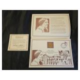 1979 Susan B Anthony GP Dollar Coin & Stamp Set