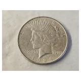 1924 Silver Peace Dollar
