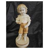 Vintage German Bisque Porcelain Figurine