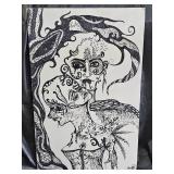 Surrealist Marker Art Drawing