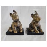 Pair of Cast Metal Scotty Dog Bookends