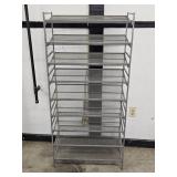 Metal Shoe Organizer Shelf