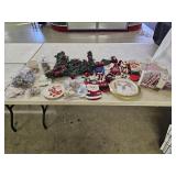 Assortment of Christmas Decorations