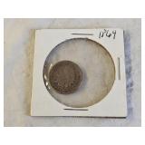 1864 Indian Head Cent