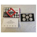 2022 US Mint American Women Silver Quarters Set