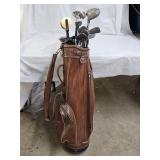 Golf Clubs abd Palmer Bag