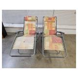 2 Zero Gravity Lawn Chairs