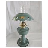 Dietz Oil Lamp with Decorative Shade